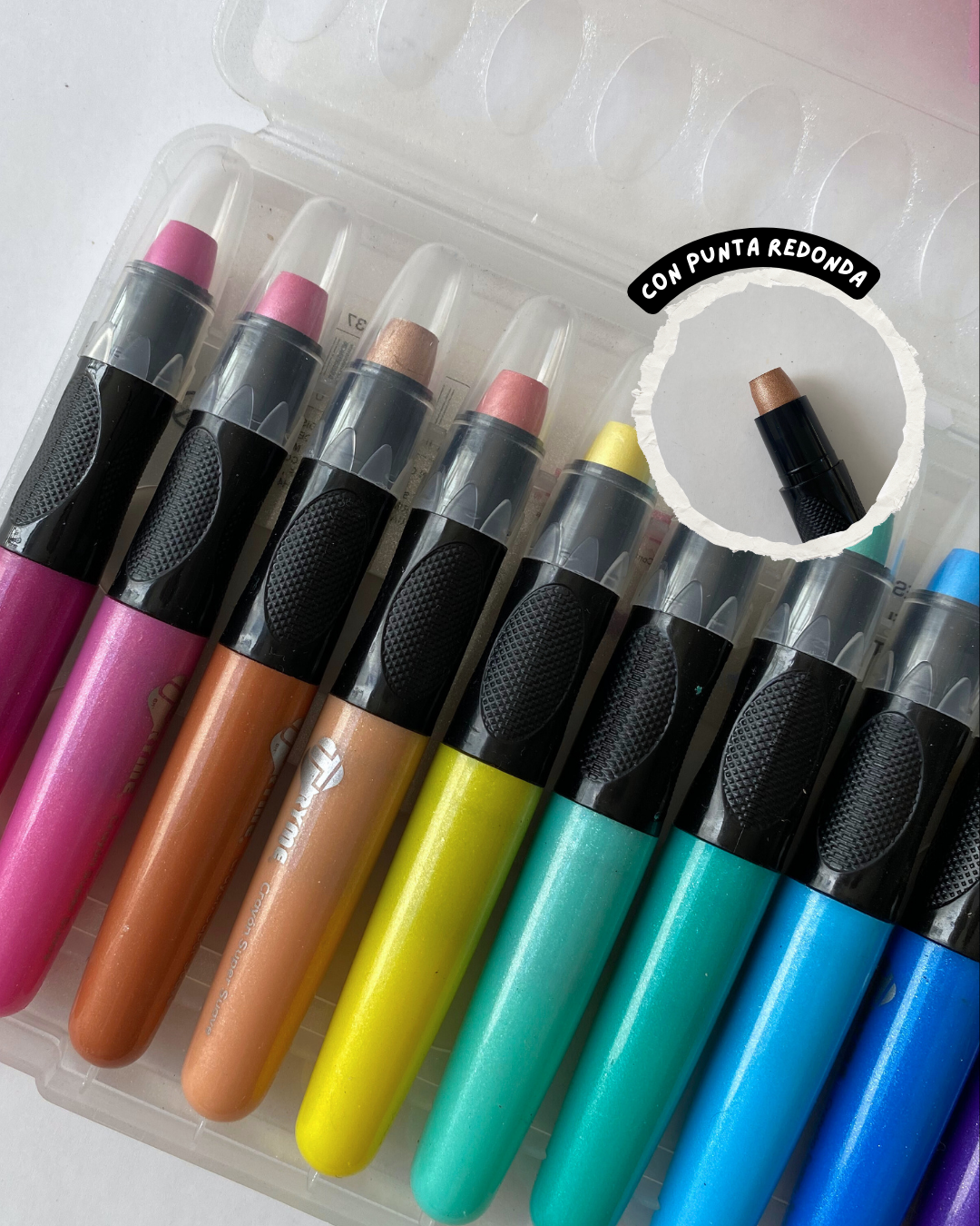 CRAYON ACUARELA METALICA 12 PIEZAS