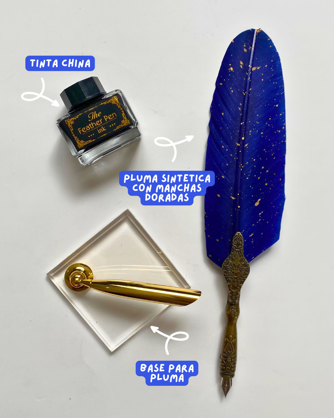 SET DE PLUMA DE TINTA