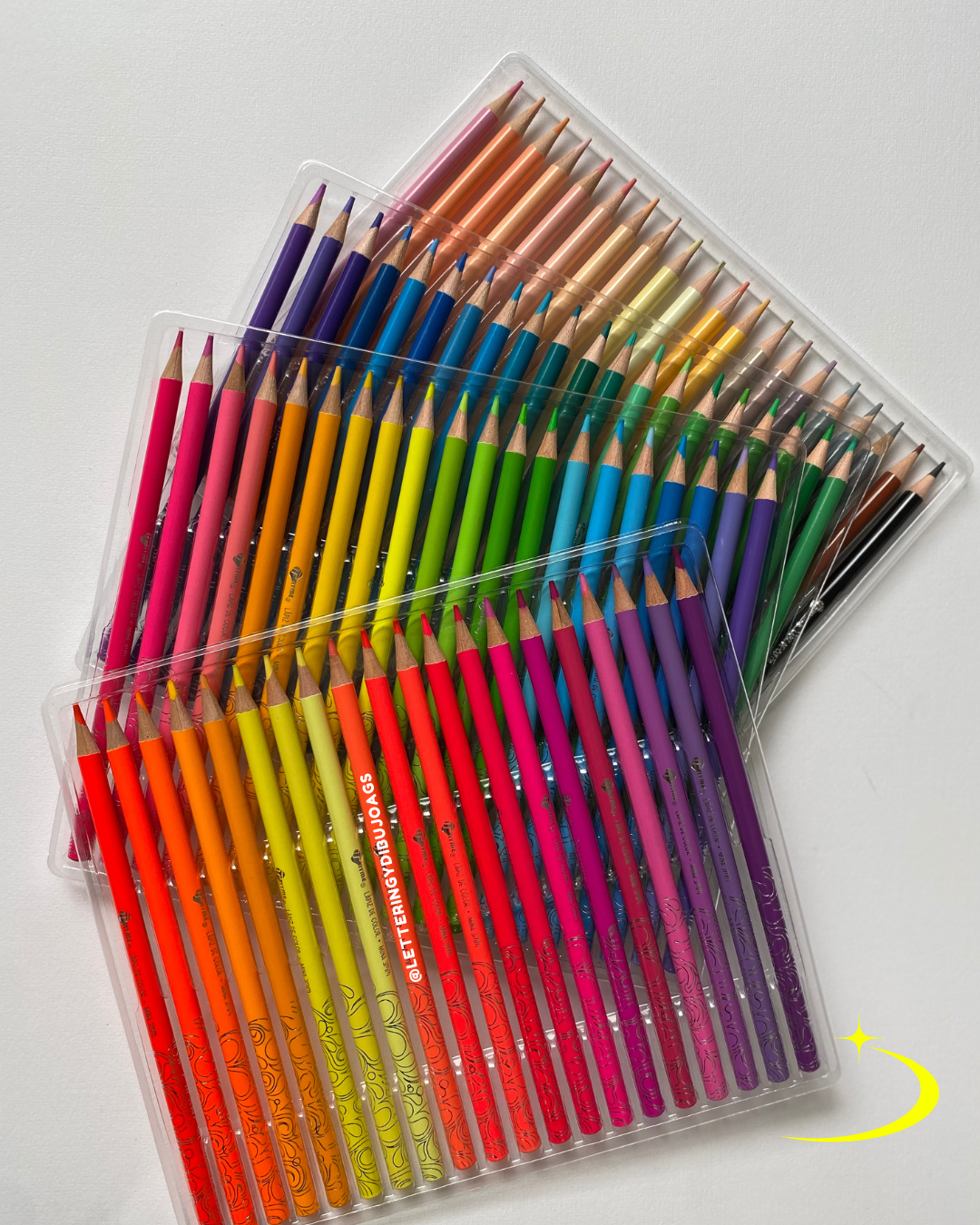 PAQUETE DE 80 LAPICES DE COLORES