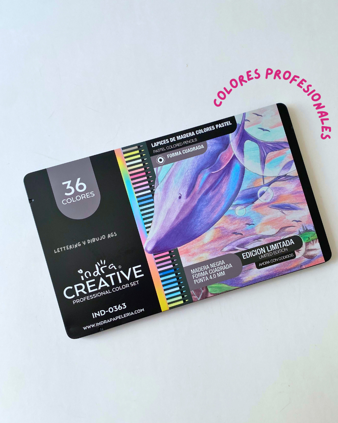 SET DE 36 COLORES PASTEL – Lettering y Dibujo