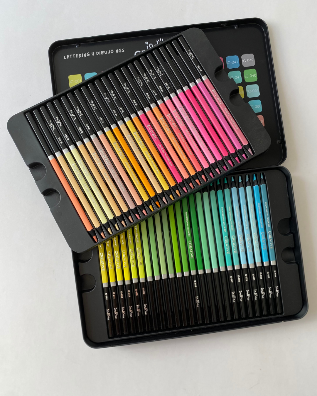 SET DE 72 COLORES PASTEL – Lettering y Dibujo